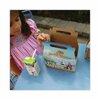 Sct Pirate Kid's Meal Barn Boxes, 6.43 x 4 x 3.75, Kraft, Paper, 96PK 2793